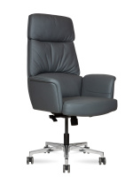 Кресло Norden Bonno серая кожа